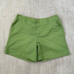 Cherokee Green Cotton Stretch Shorts 18W